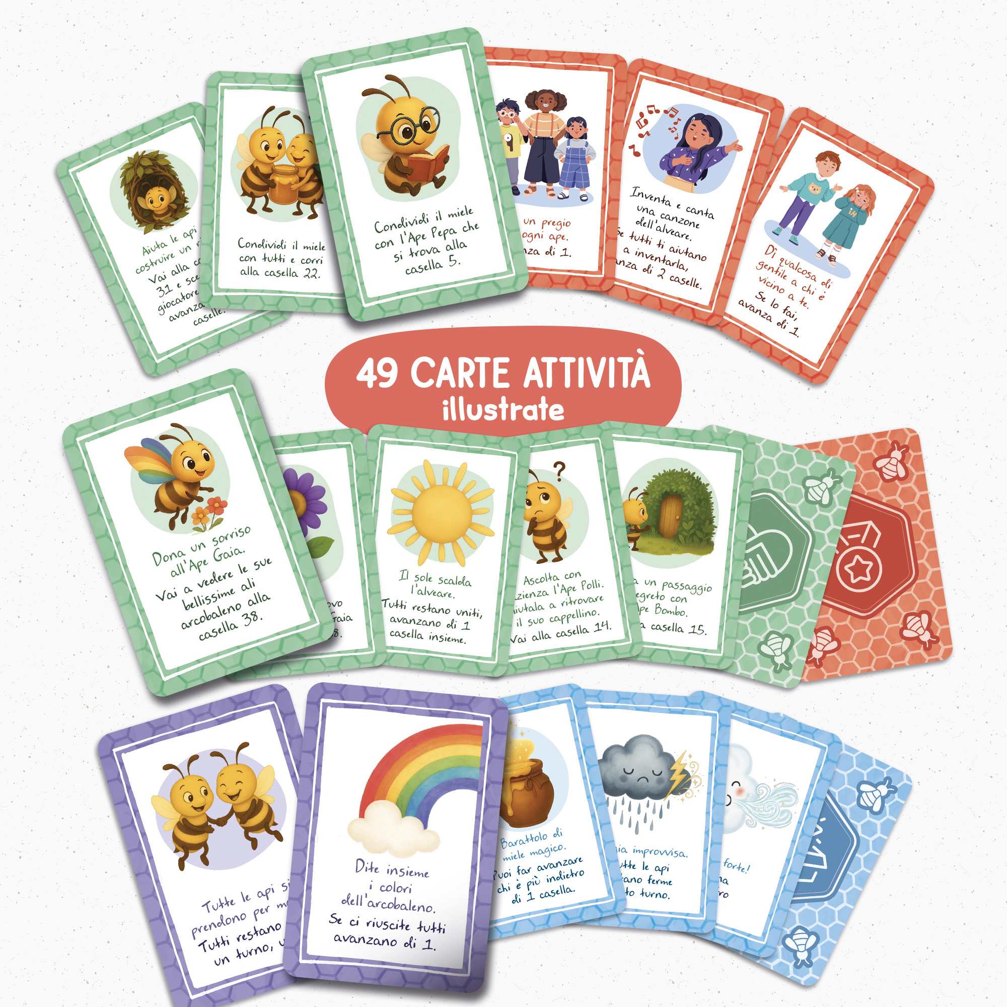 Lisciani Emotional Il Gioco delle Api gioco di percorso
