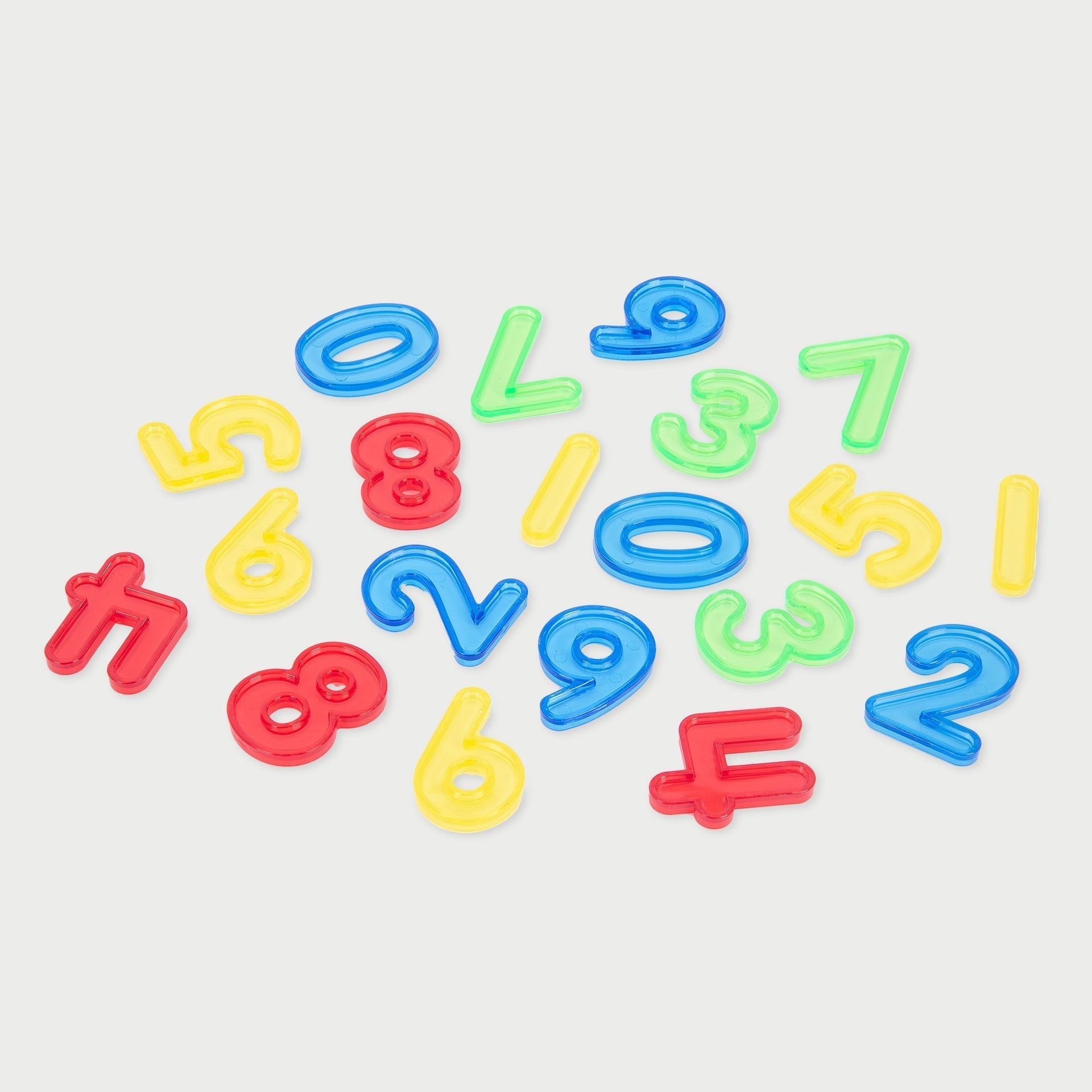 Tickit Translucent 73141 numeri traslucidi acrilico 20 pezzi