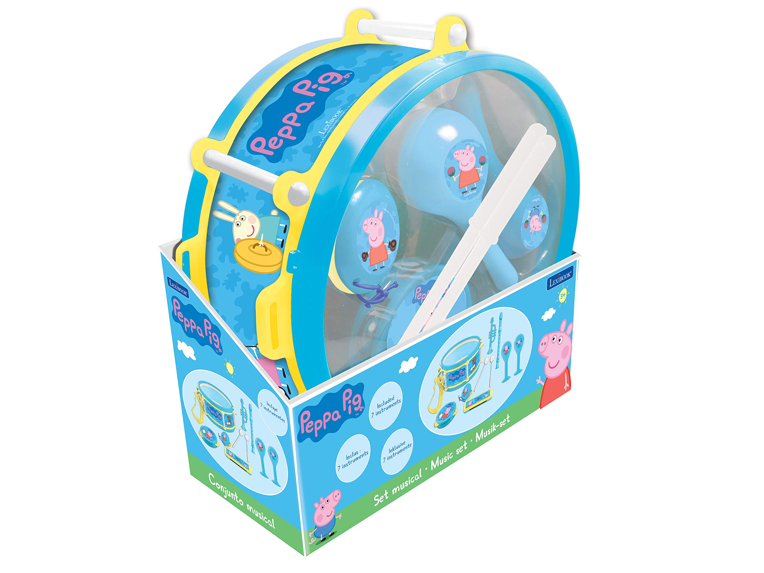 Lexibook K360PP Peppa Pig set 7 strumenti musicali bambini