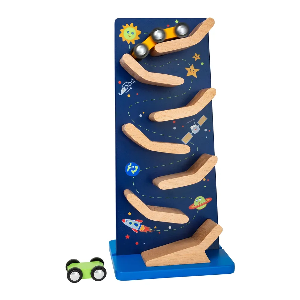 smallfoot 11446 Cascata Space torre legno 2 navette
