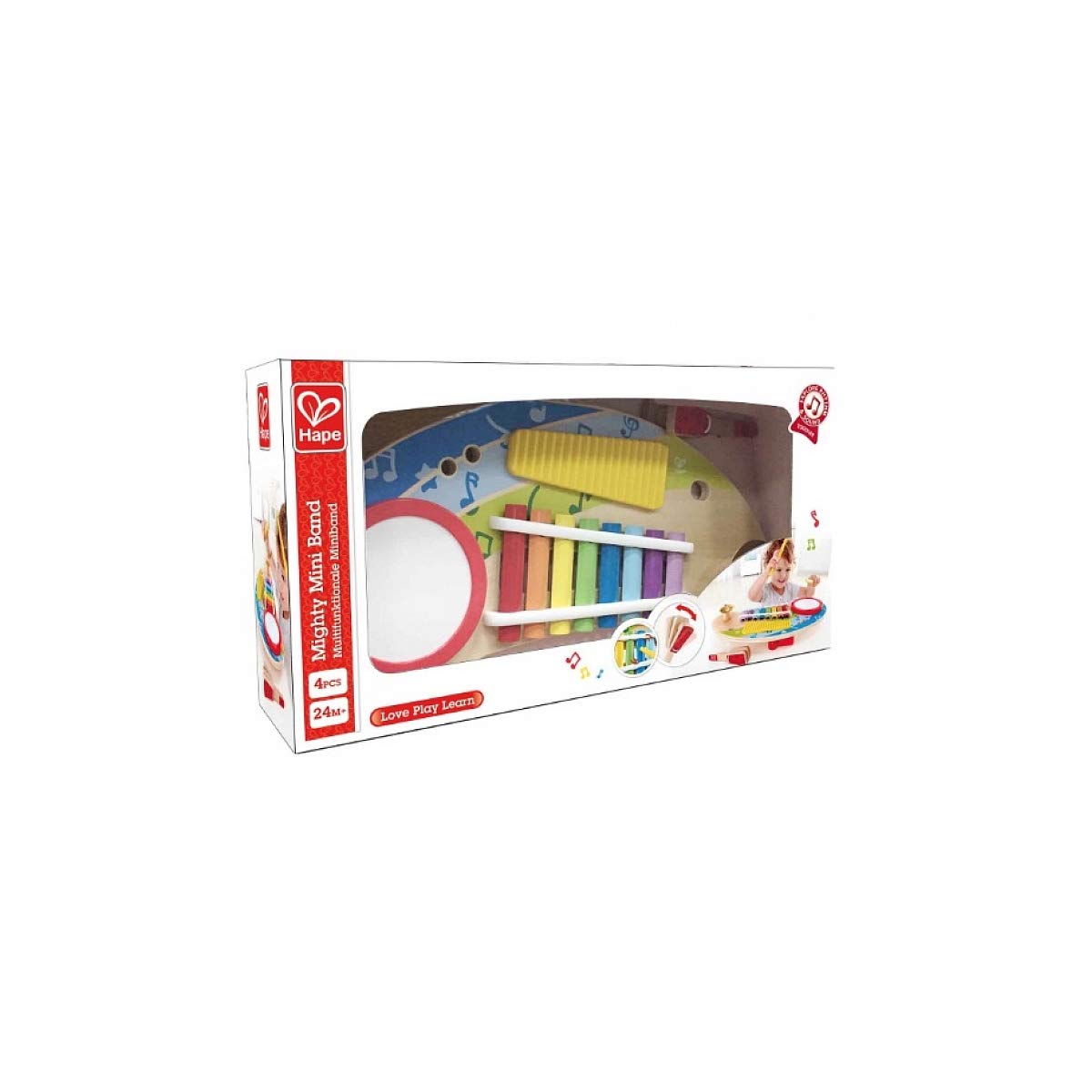 Hape Mini Band tavolo musicale multifunzione 24 mesi