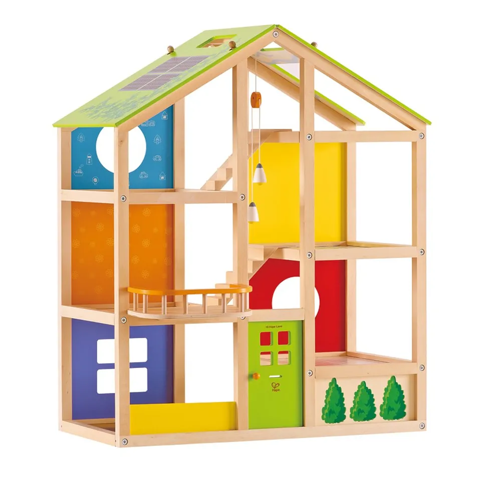 Hape All Season casetta delle bambole legno senza accessori