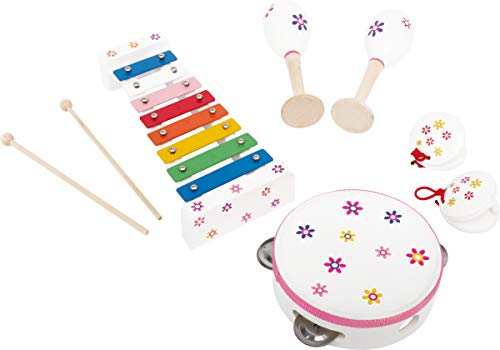 smallfoot Set Musicale Fiore strumenti in legno