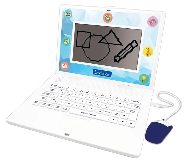 Lexibook JC599i2 Laptop bilingue 170 attività bianco blu