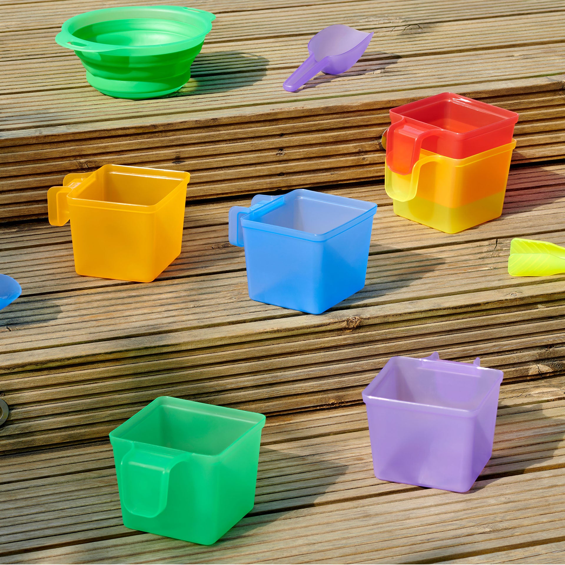 Tickit Translucent Colour Discovery Pots vasetti 6 colori traslucidi