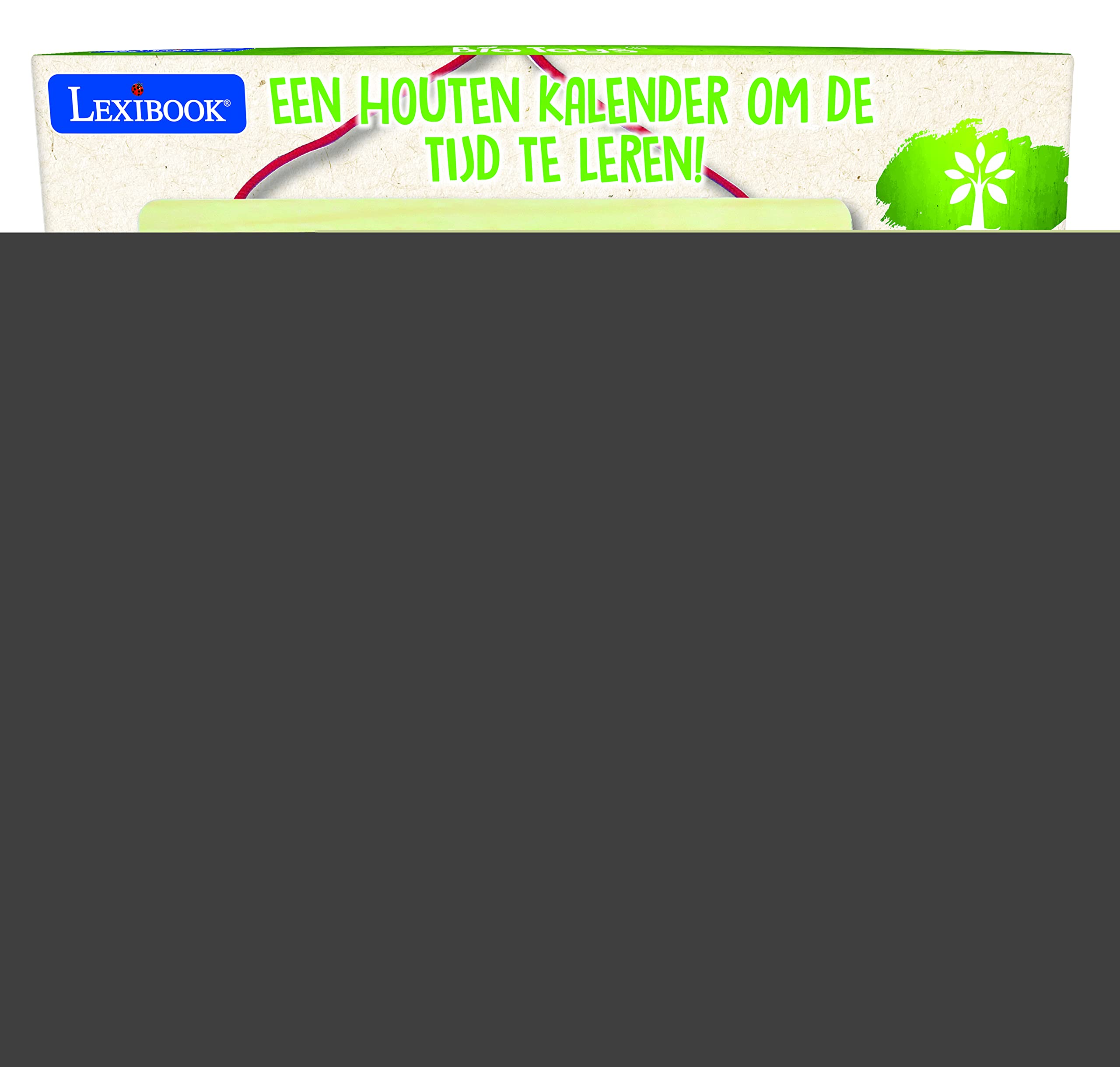 Lexibook Bio Toys EDU365NL calendario in legno bambini