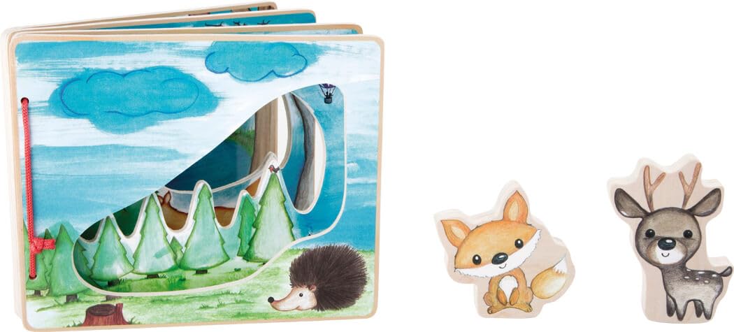 smallfoot 11234 libro legno Paesaggio forestale