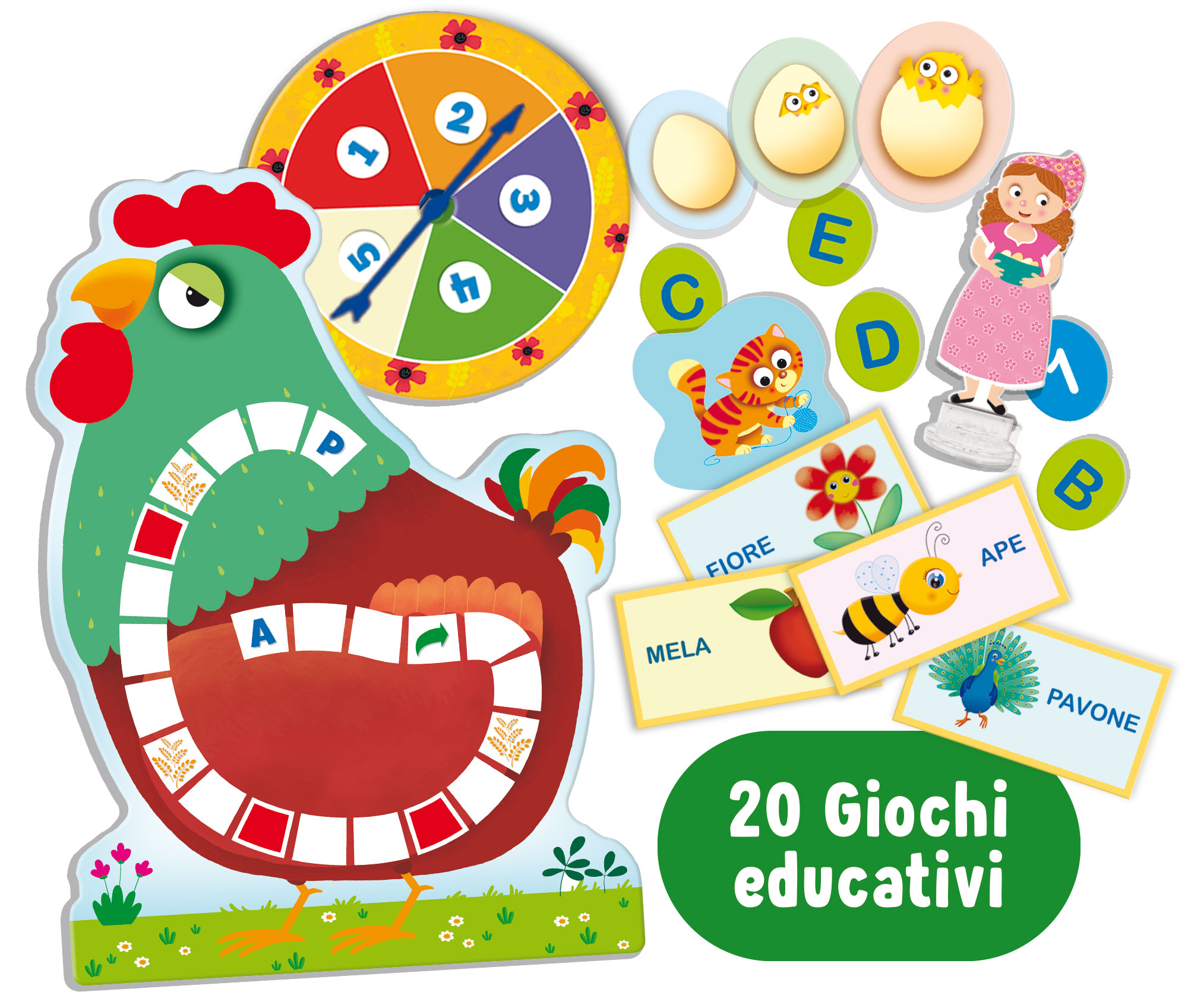 Lisciani Carotina Banchetto Lavagna Led 3 in 1 banco bimbi