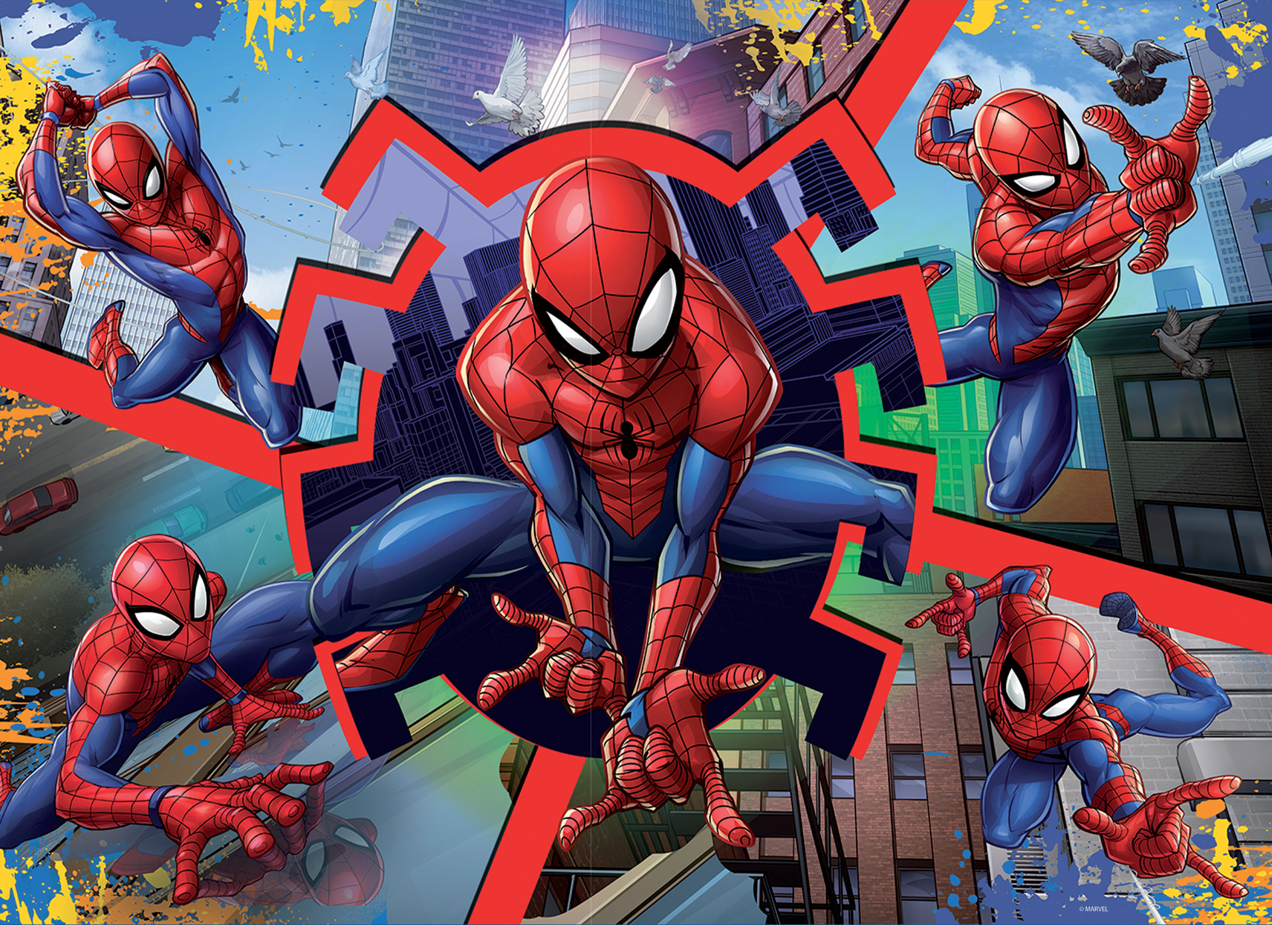 Marvel Puzzle Df Maxi Floor 24 Spider-Man puzzle maxi