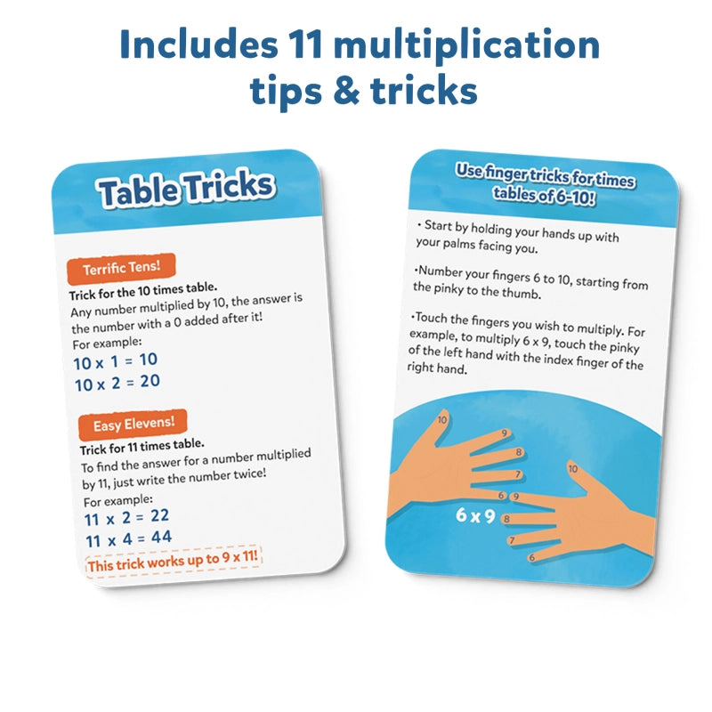 Skillmatics Multiplication Flash Cards schede tabelline bimbi