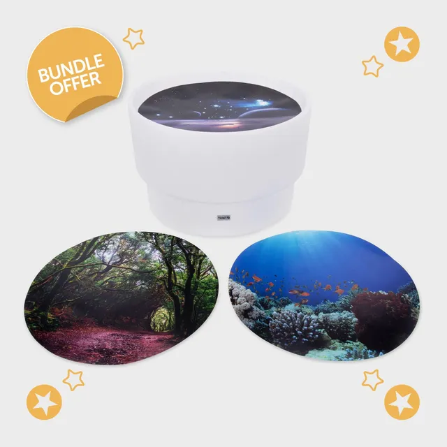 Tickit Discovery Glow Table tavolo luminoso 3 tappeti