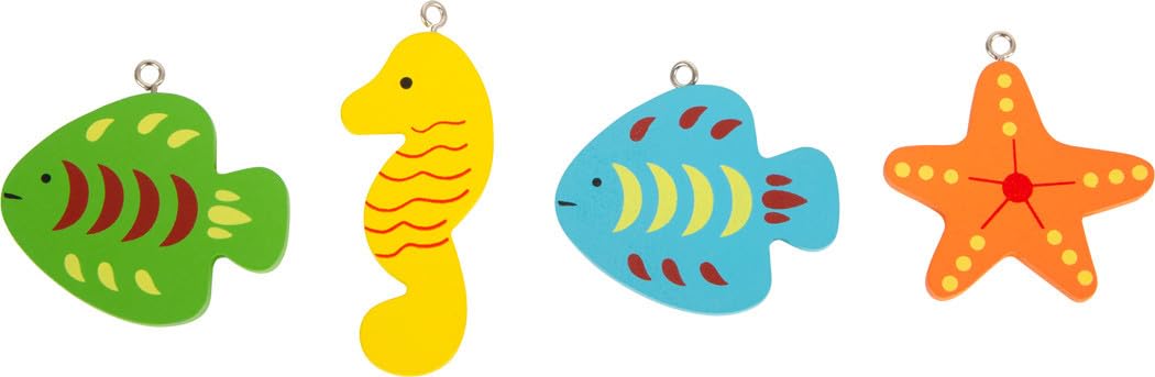 Small Foot Mondi di Mare Gioco Pesca Magnetico 24 Pezzi