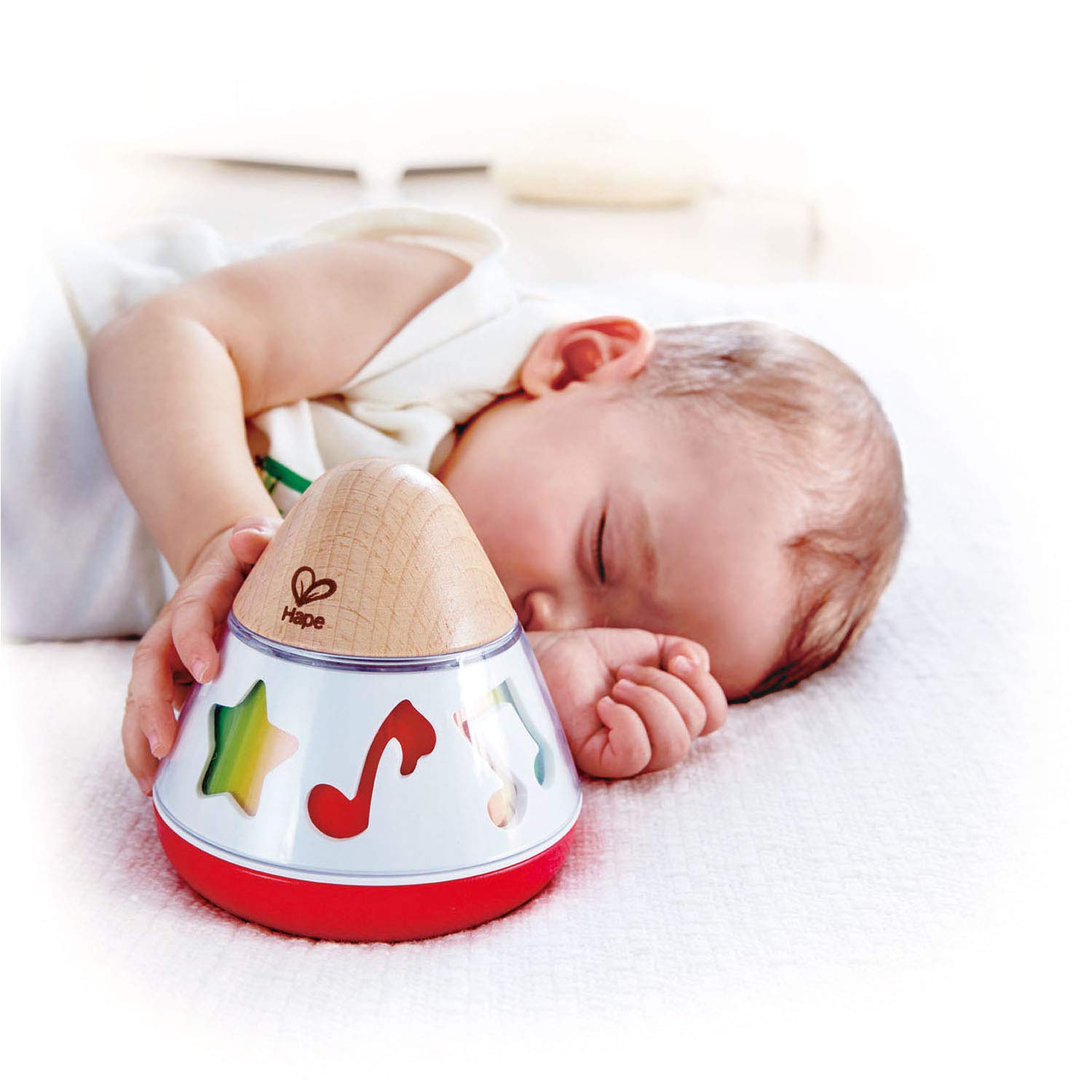 Hape Carillon Trottola a Carica per Neonati con Melodia Dolce