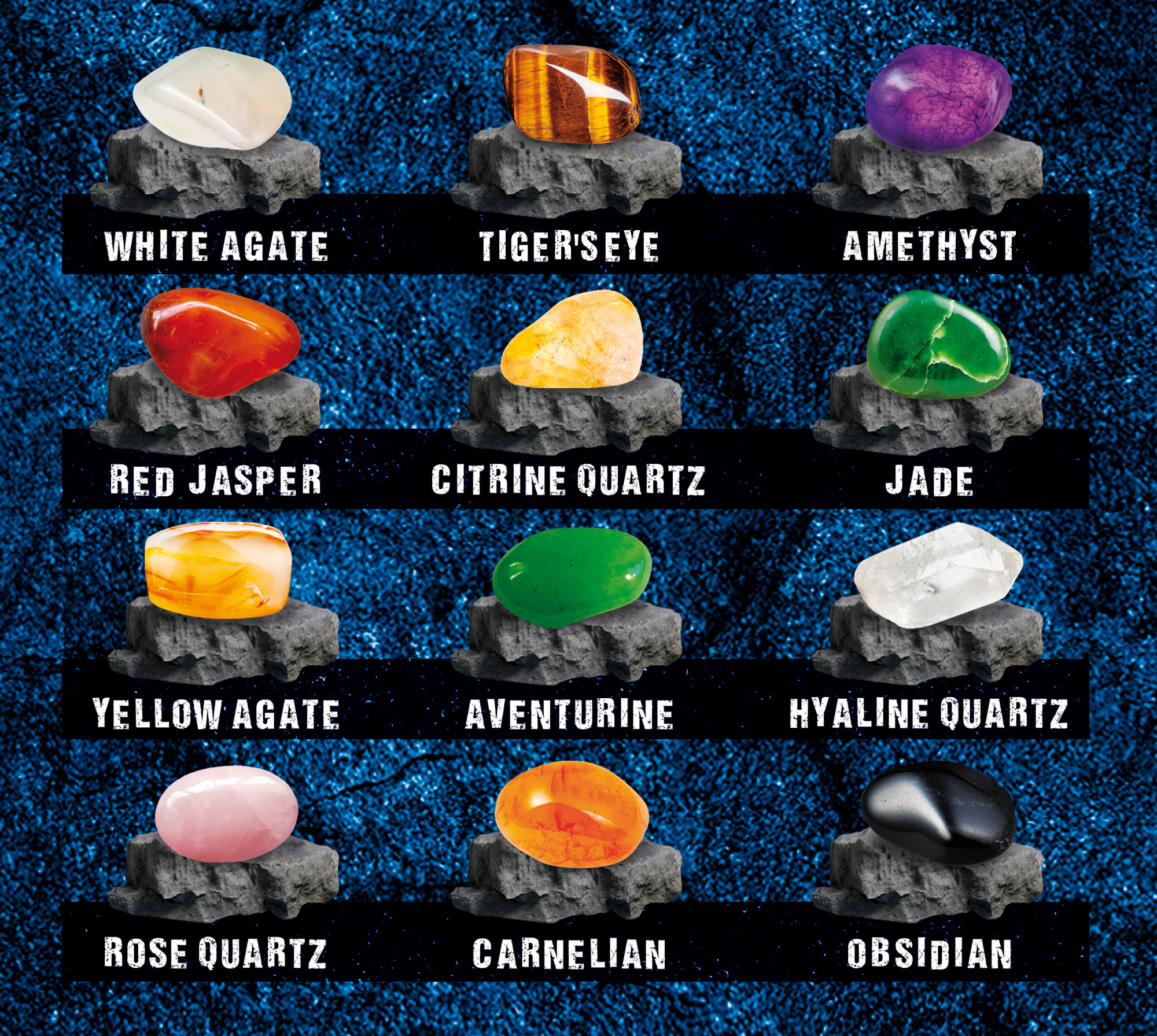 Lisciani I'm a Genius My Gems Collection kit scavo 12 gemme