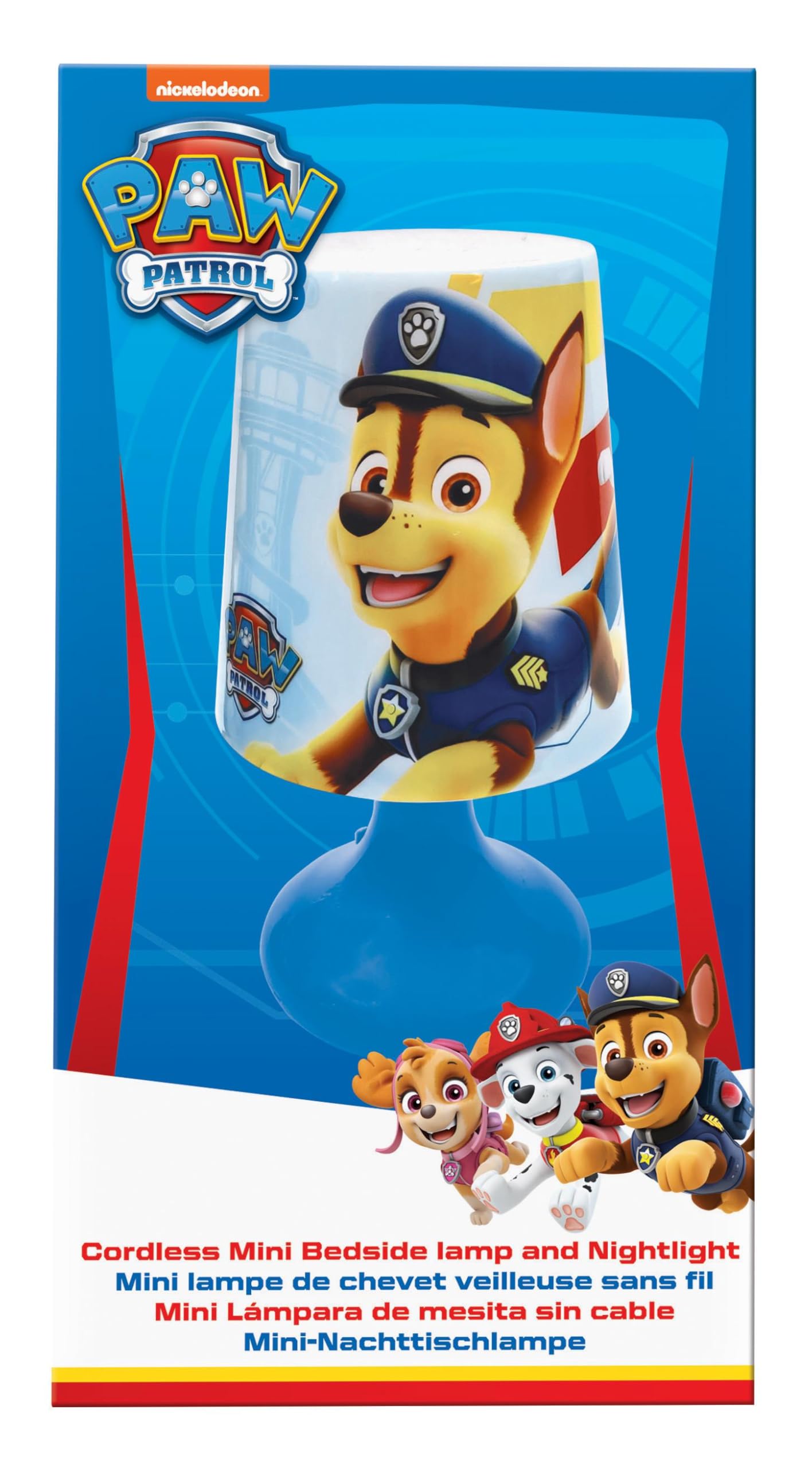 Lexibook Paw Patrol MLT10PALXB lampada comodino blu