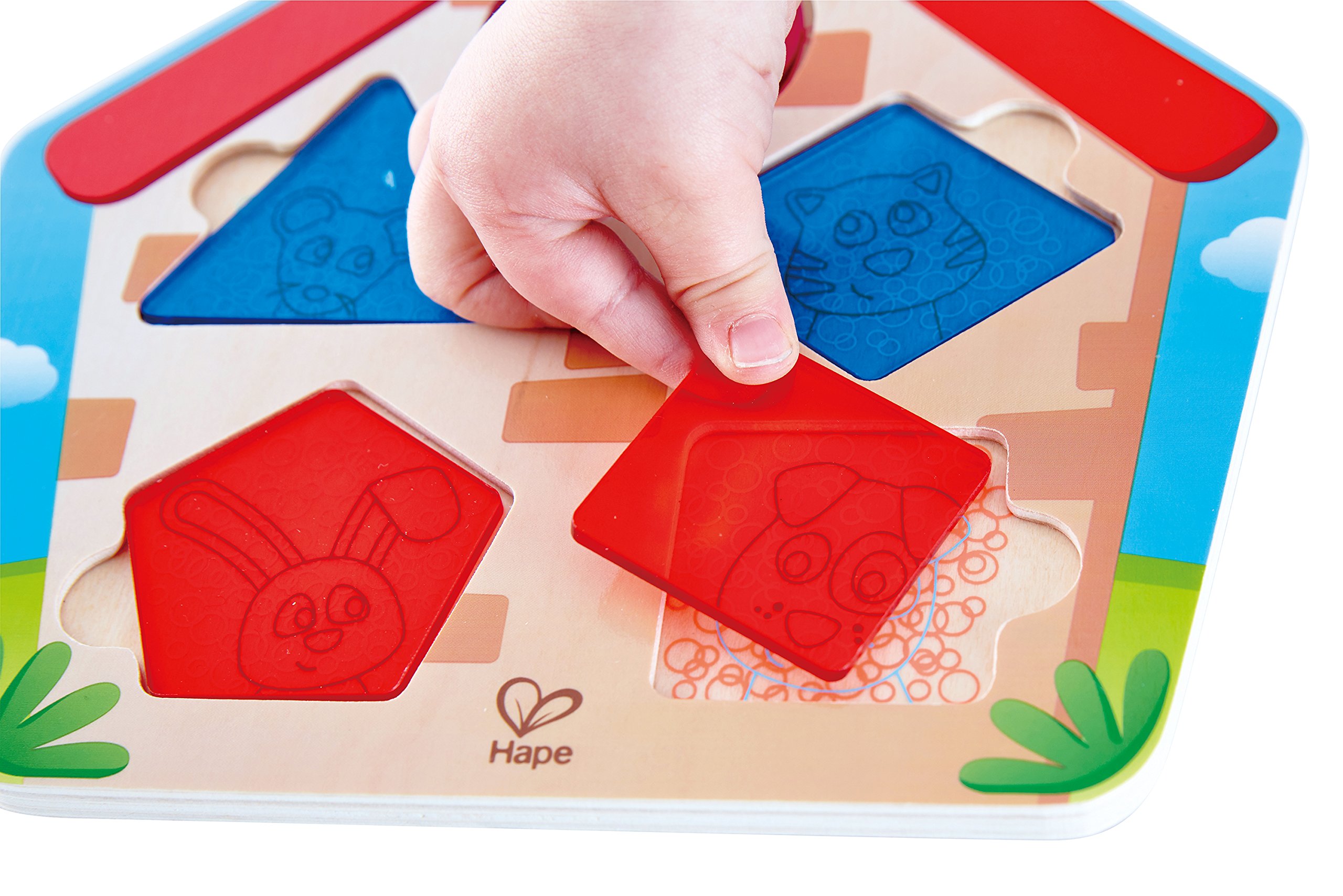 Hape E1613 Puzzle in Legno Colorato per Bambini 24 Mesi