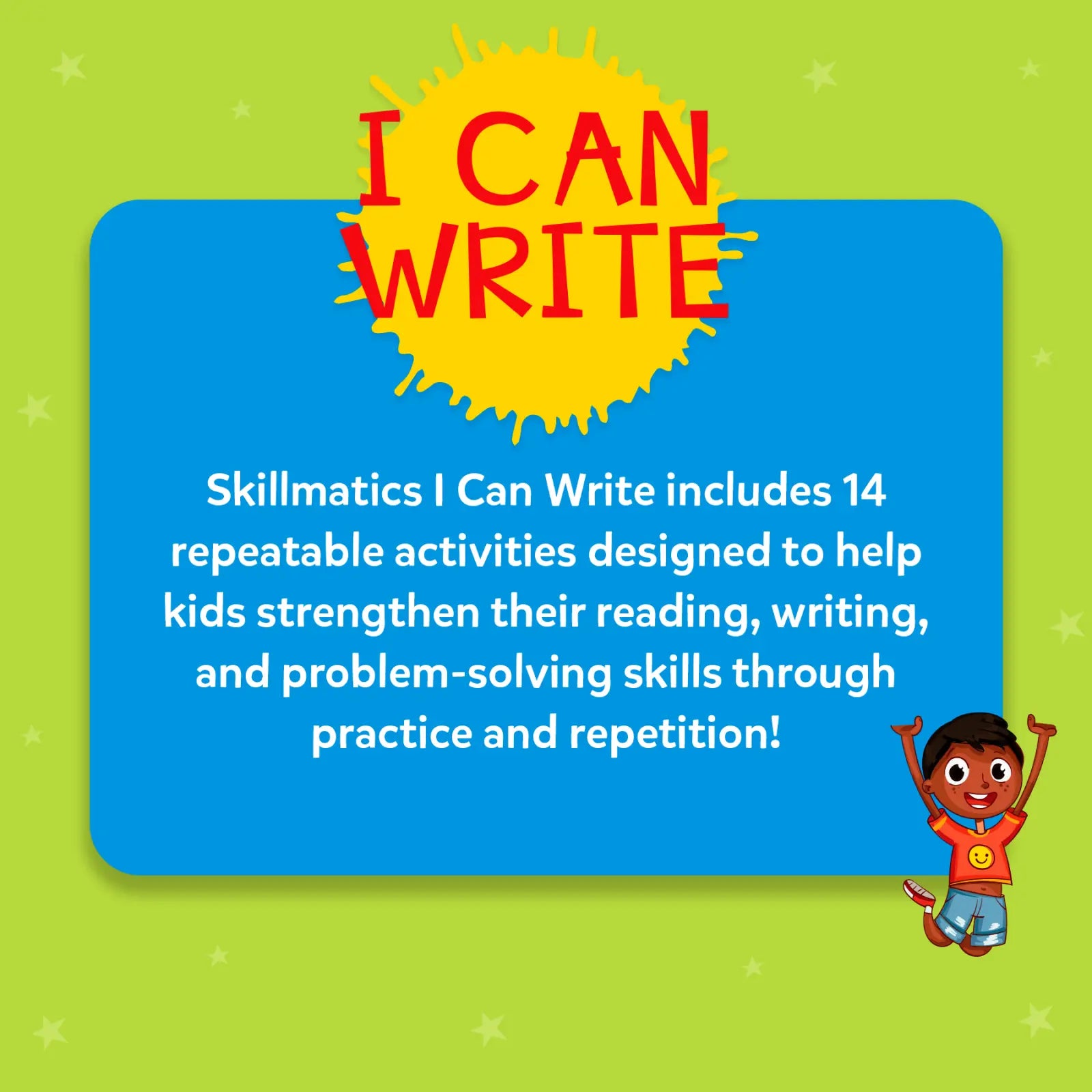 Skillmatics I Can Write tappetini cancellabili 3-6 anni