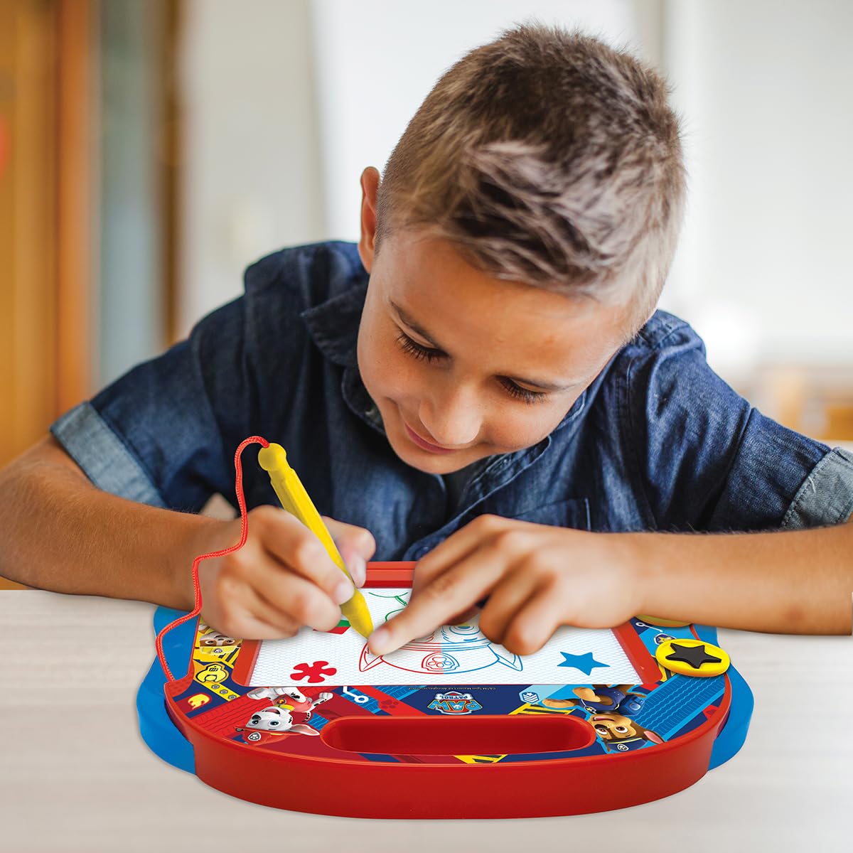Lexibook Paw Patrol CRPA550 lavagna magica rosso blu