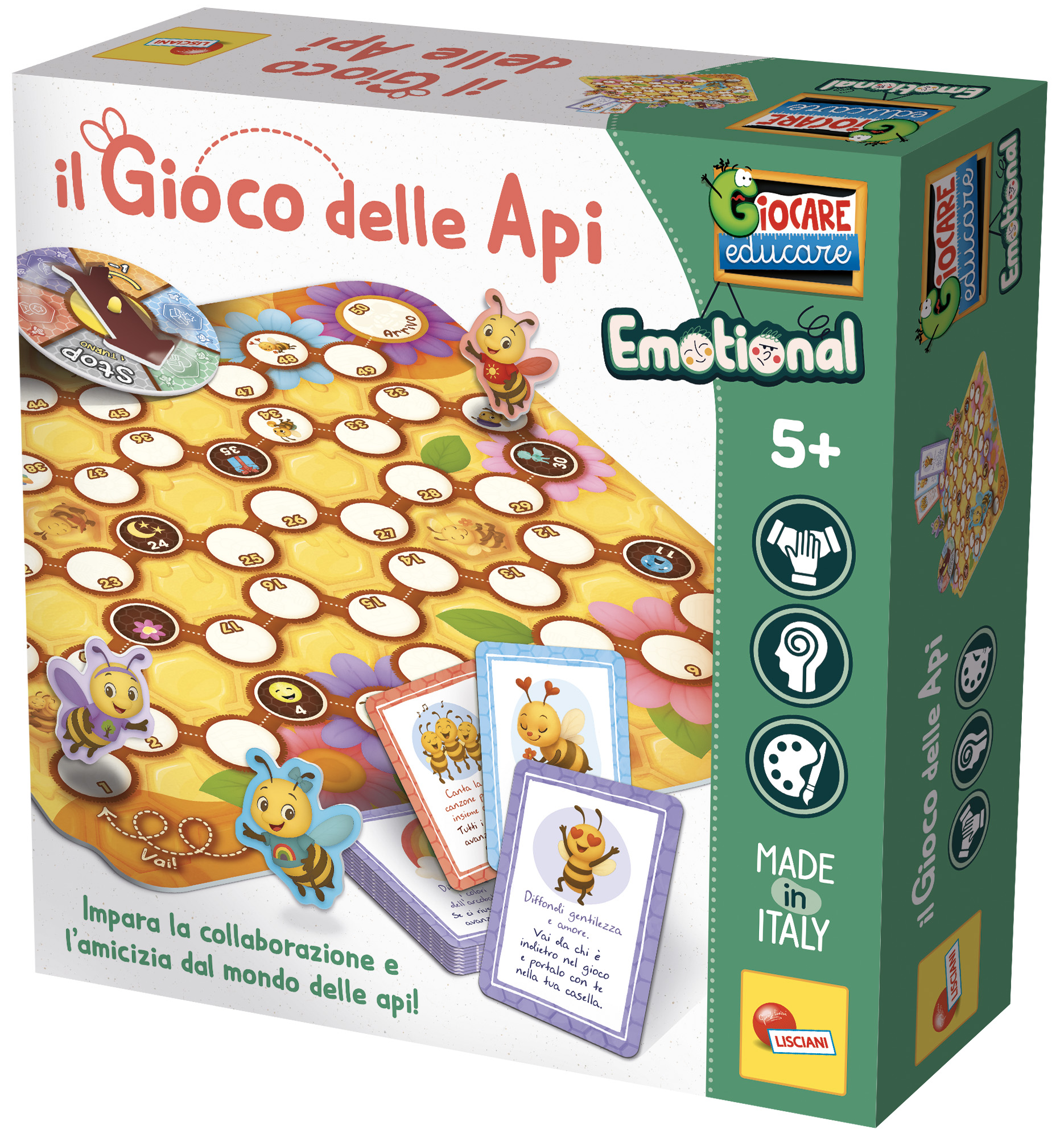 Lisciani Emotional Il Gioco delle Api gioco di percorso