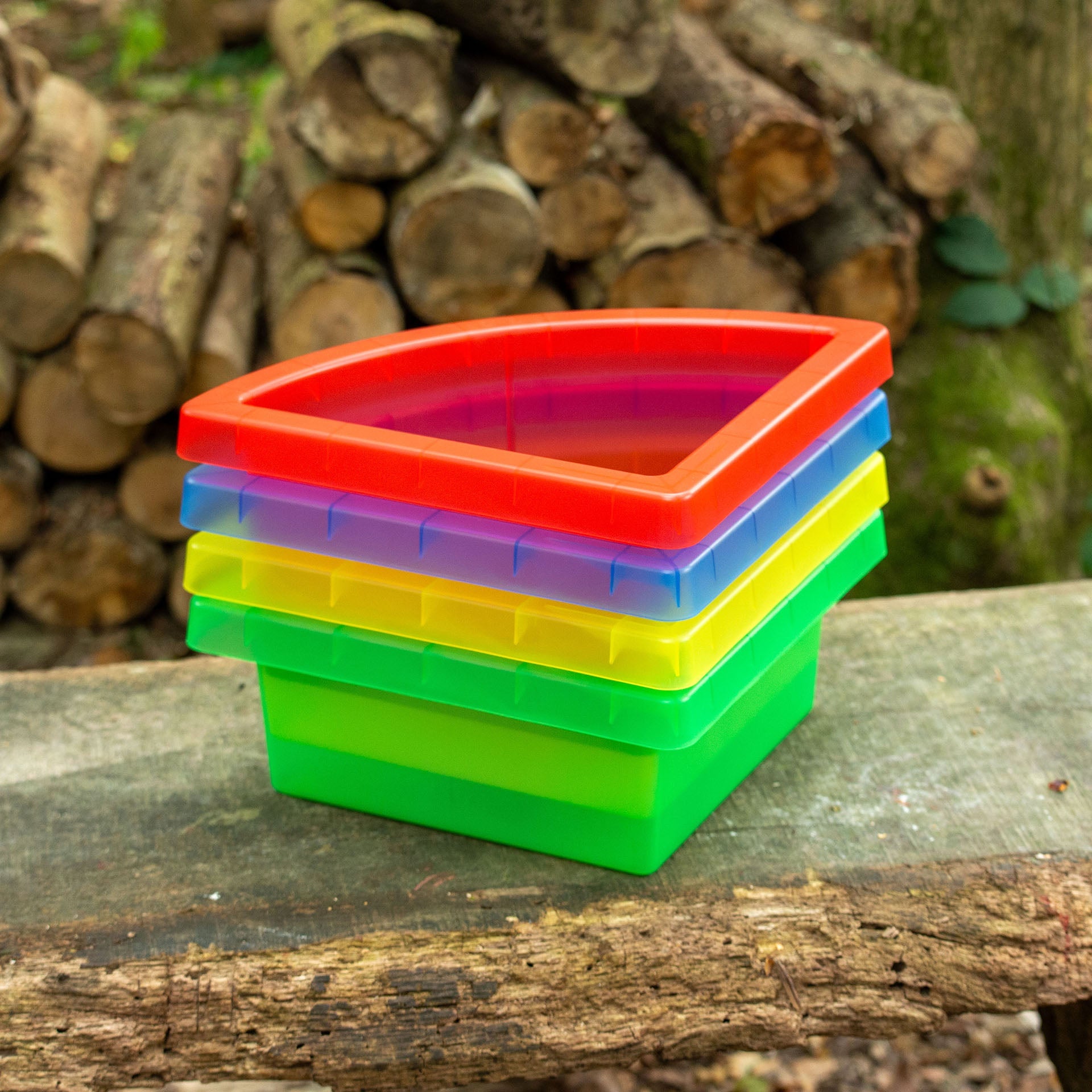 Tickit Discovery Colour Quadrant vassoi sensoriali 4 pz sabbia acqua