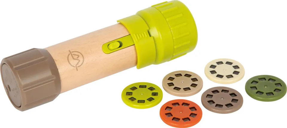 smallfoot Discover torcia proiettore bambini 6 dischi natura