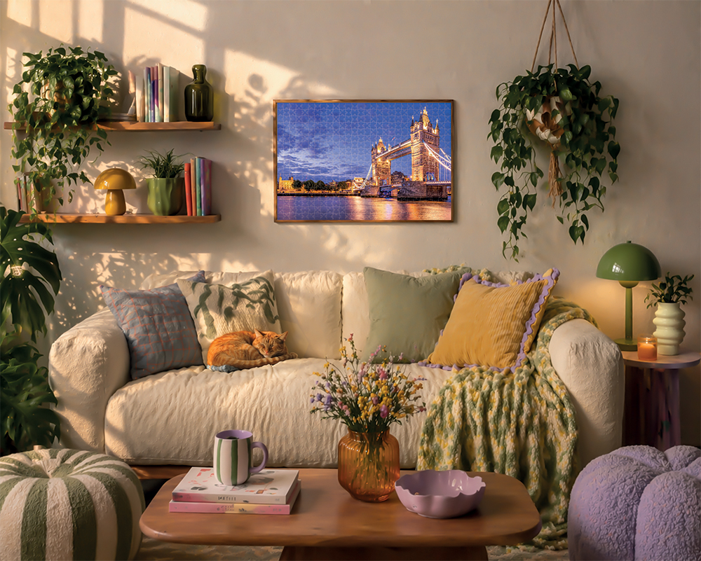 Lisciani Puzzle Poster London 1000 pezzi adulti lucido