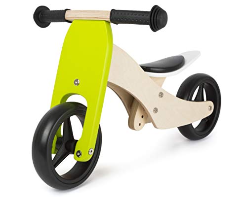 small foot 11255 trike 2 in 1 verde sella regolabile