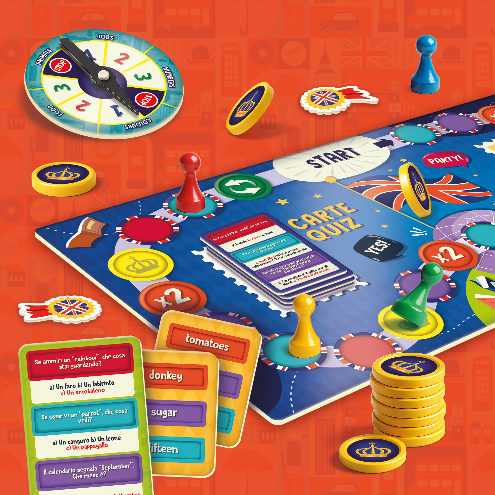 Lisciani I'm a Genius English Party gioco inglese scuola primaria