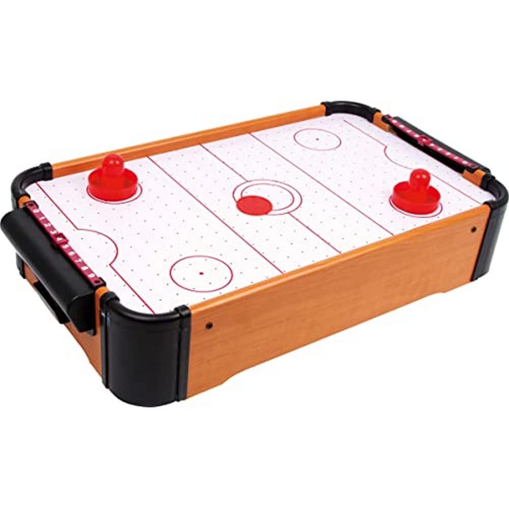 smallfoot 9878 air hockey da tavolo legno e plastica 108 cm