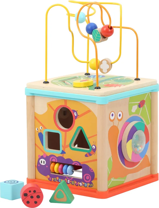 smallfoot 10622 Giardino cubo motricità legno 20 cm