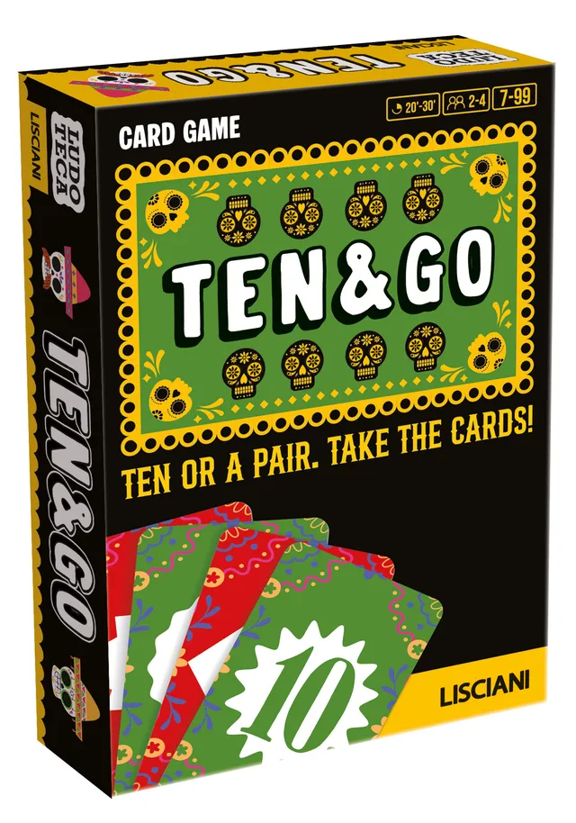 Lisciani Ludoteca Ten&Go Gioco Carte Coppie e Dieci