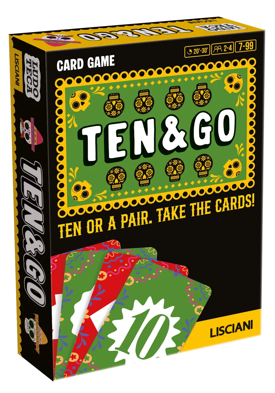 Lisciani Ludoteca Ten&Go Gioco Carte Coppie e Dieci