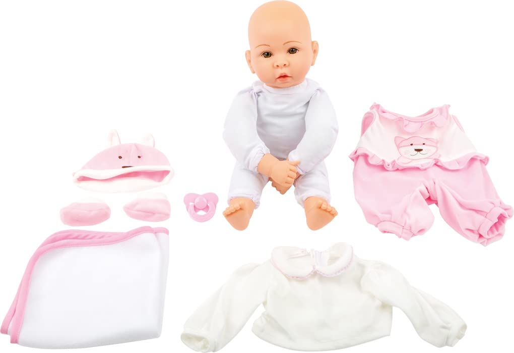 smallfoot Emilia 2735 bambola 40 cm con biberon
