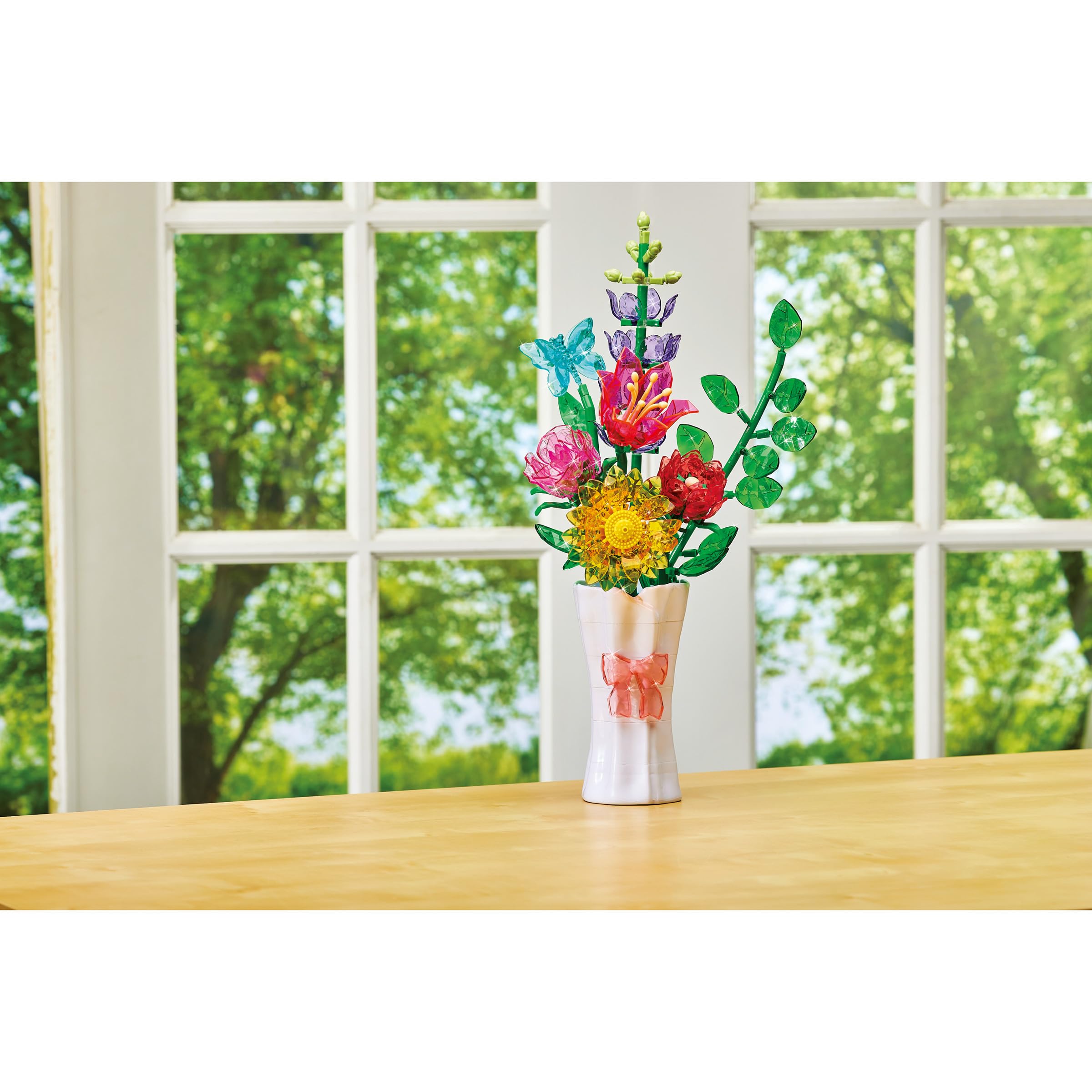 Lexibook CRSS57 kit bouquet gemme cristallo multicolore