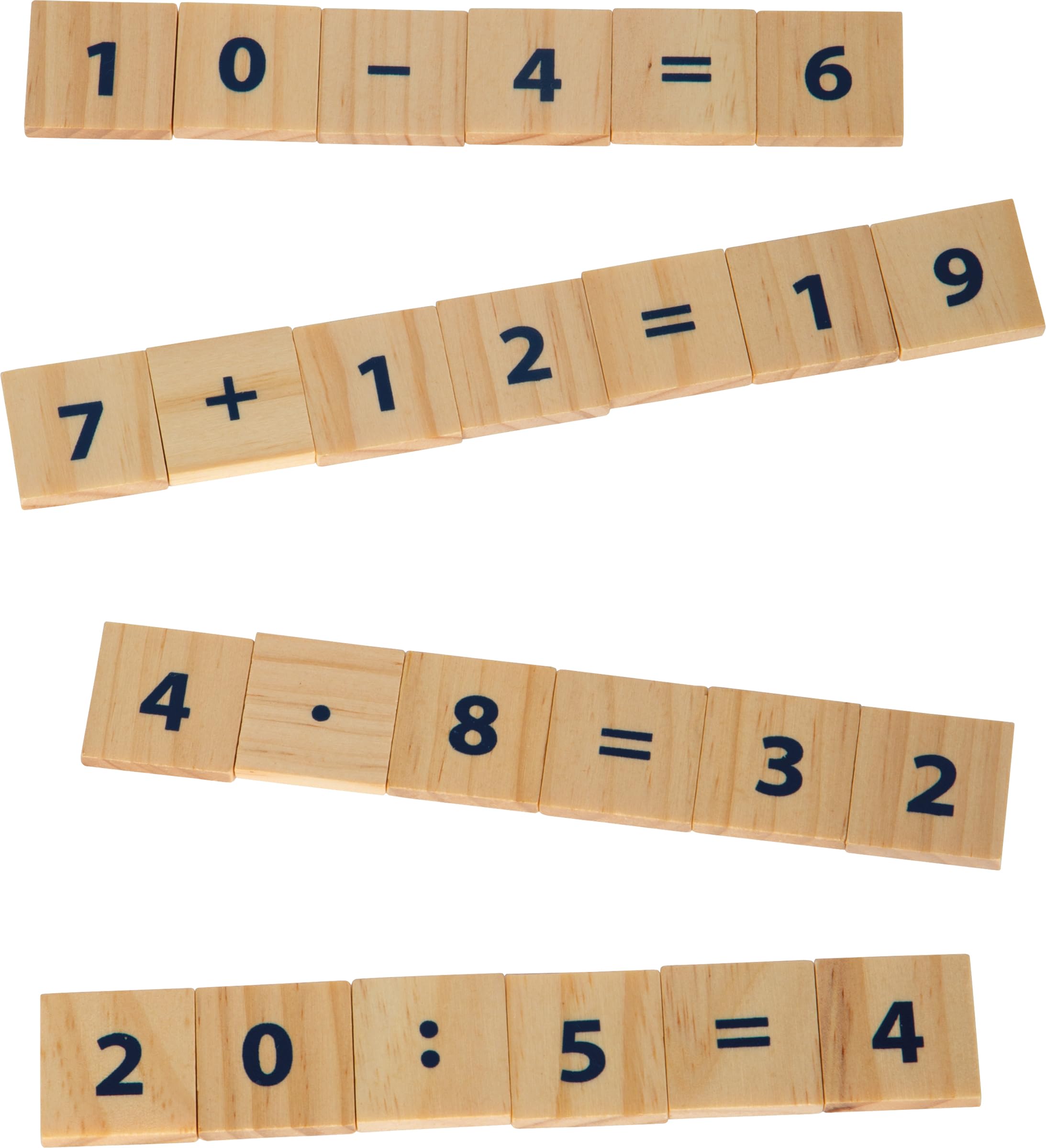 smallfoot Educate 12559 scatola regoli grandi in legno