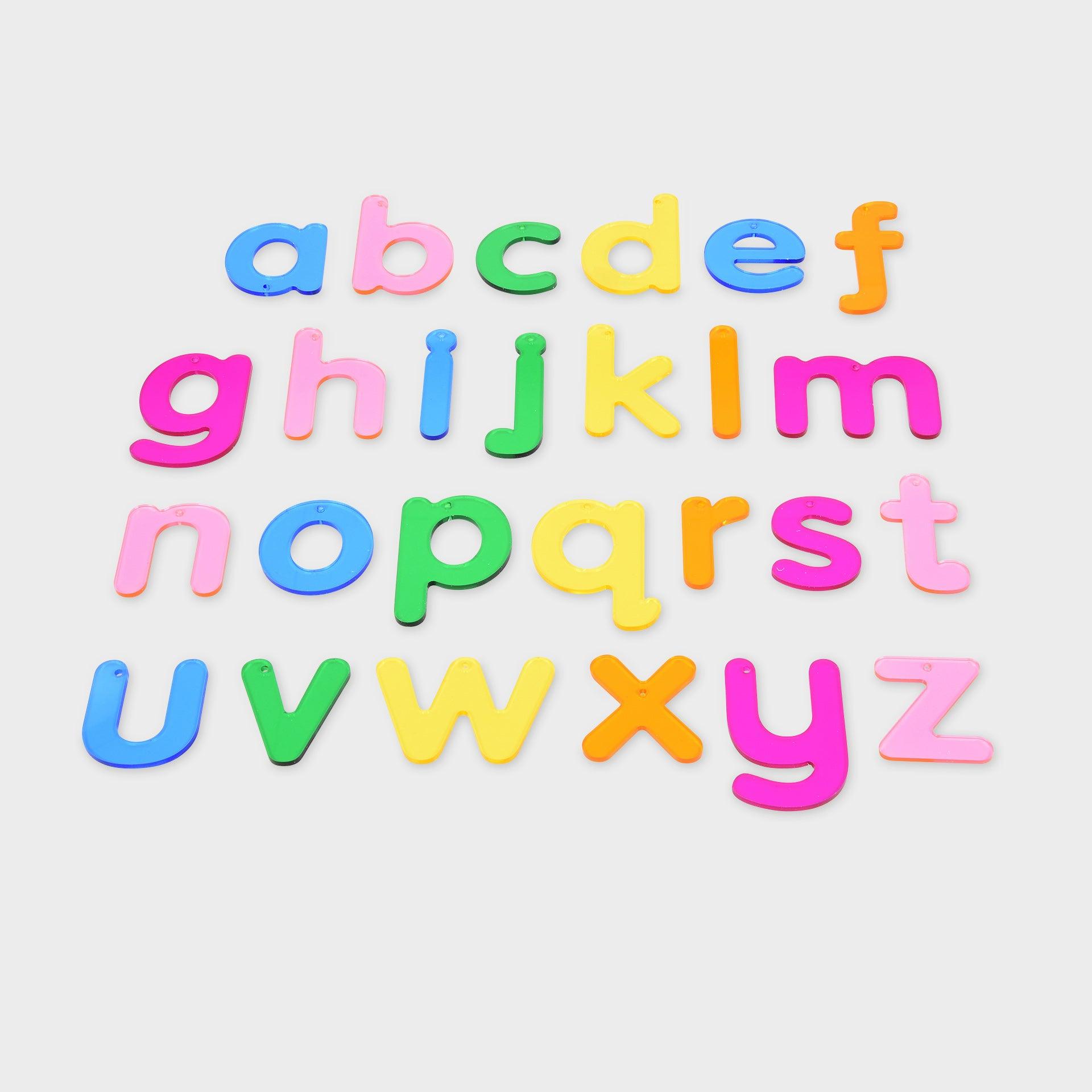 Tickit Rainbow Letters lettere traslucide 26 pezzi alfabeto