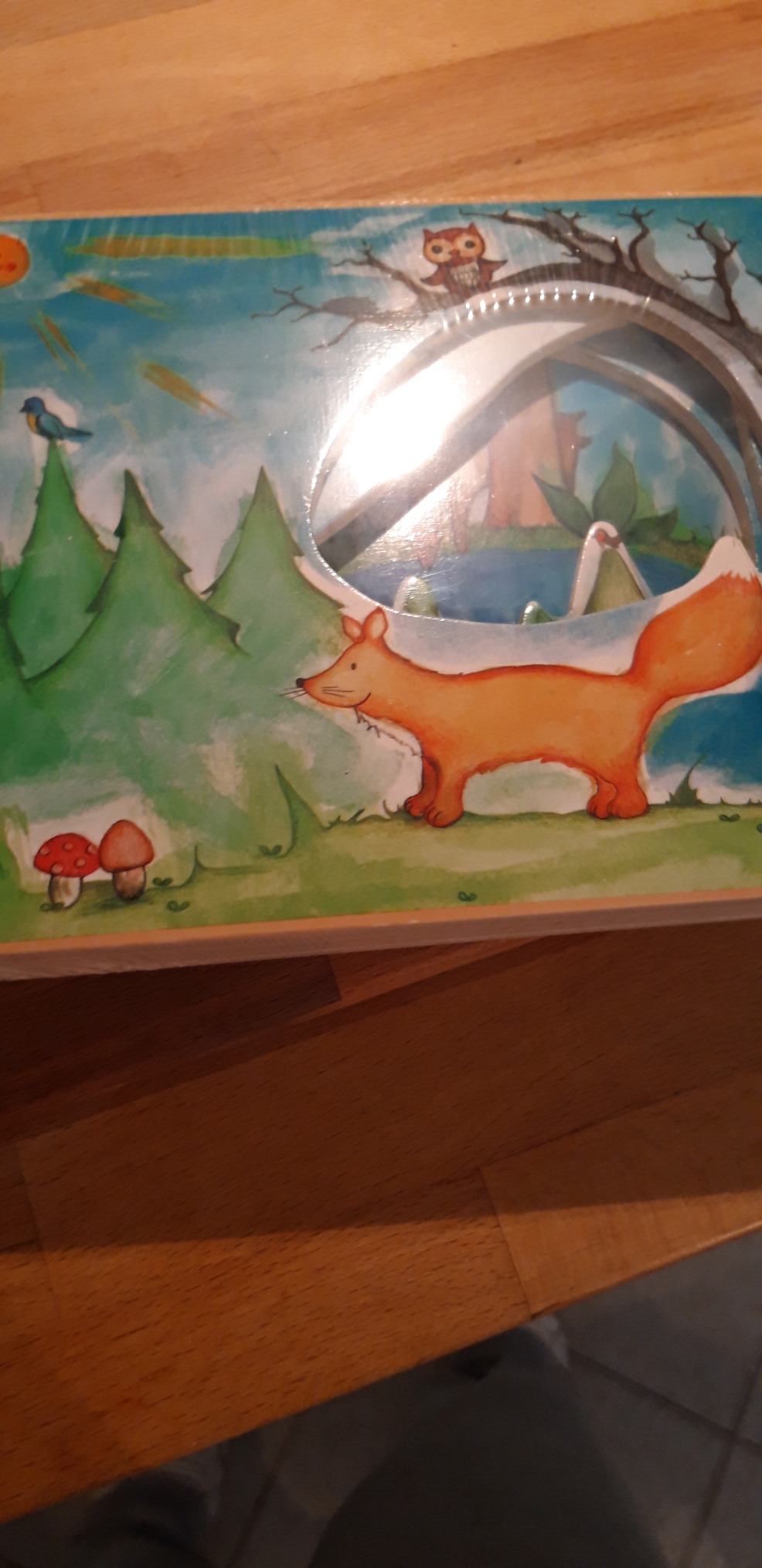 smallfoot 11234 libro legno Paesaggio forestale