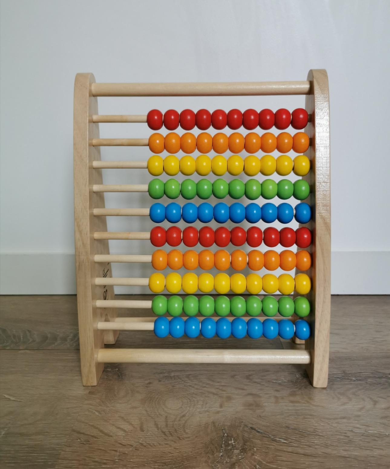 Hape E0412 Abaco Palline Arcobaleno Gioco Legno