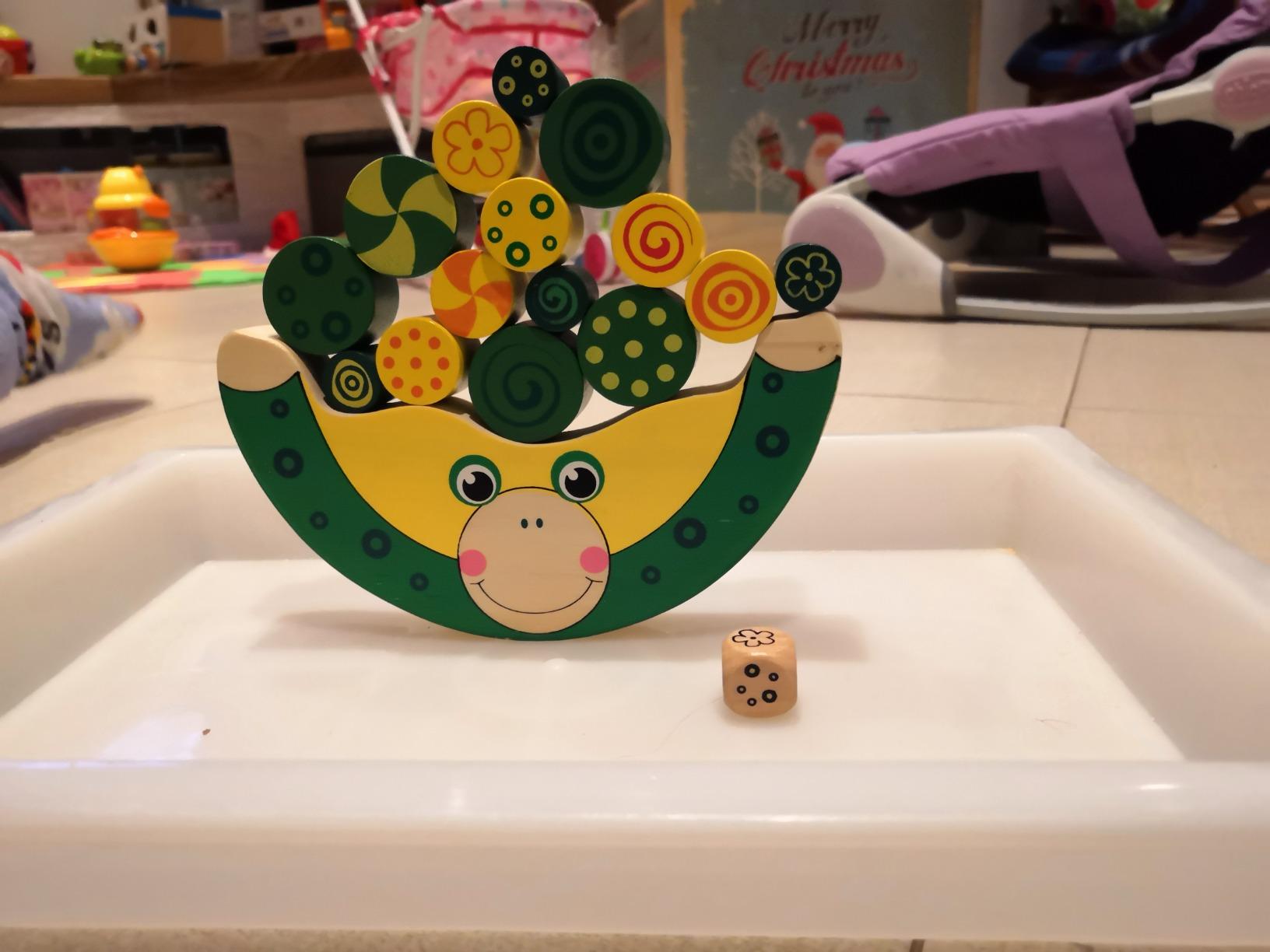 Small Foot Ranocchia Equilibrista Gioco Equilibrio Legno