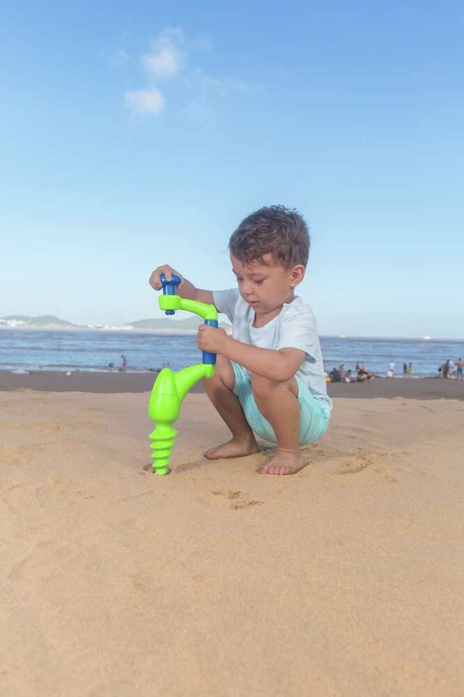 Hape Trapano Sabbia Verde gioco spiaggia 24 mesi