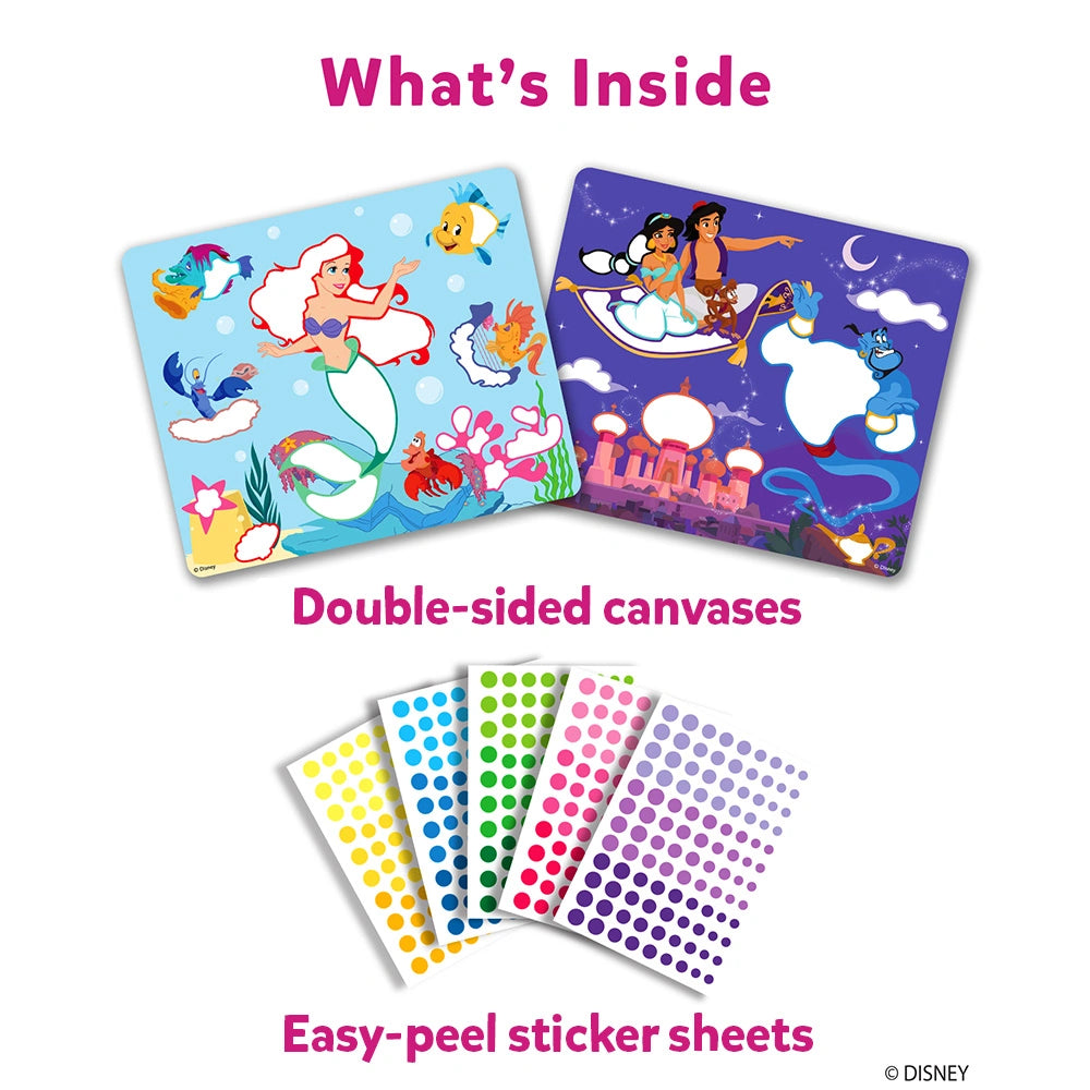 Skillmatics Dot It Disney Princess kit adesivi 500 stickers