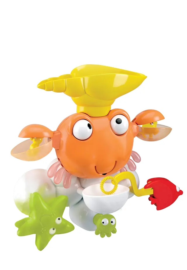 Lexibook IT025 Granchio Gioco Bagnetto Arancione con Ventose