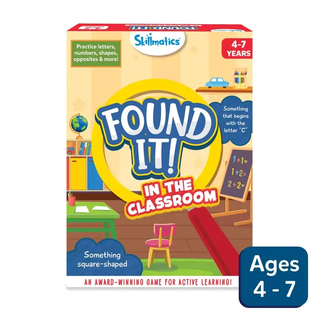 Skillmatics Found It Classroom gioco cerca e trova per la classe