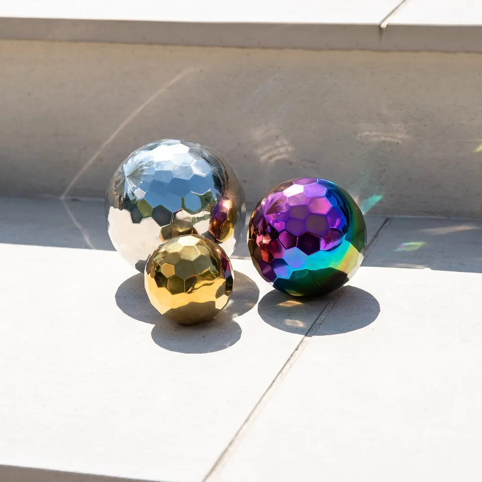 Tickit Sensory Steel Mosaic Mystery Balls palle sensoriali 3 pezzi