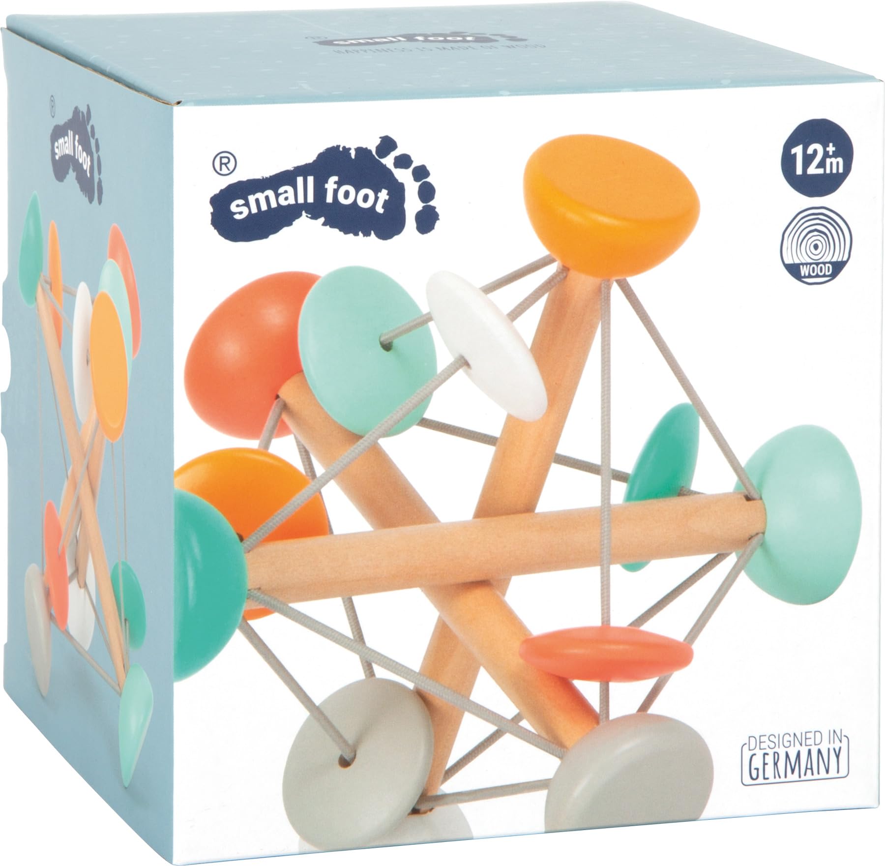 smallfoot Giocattolo da Afferrare gioco motricità legno neonato