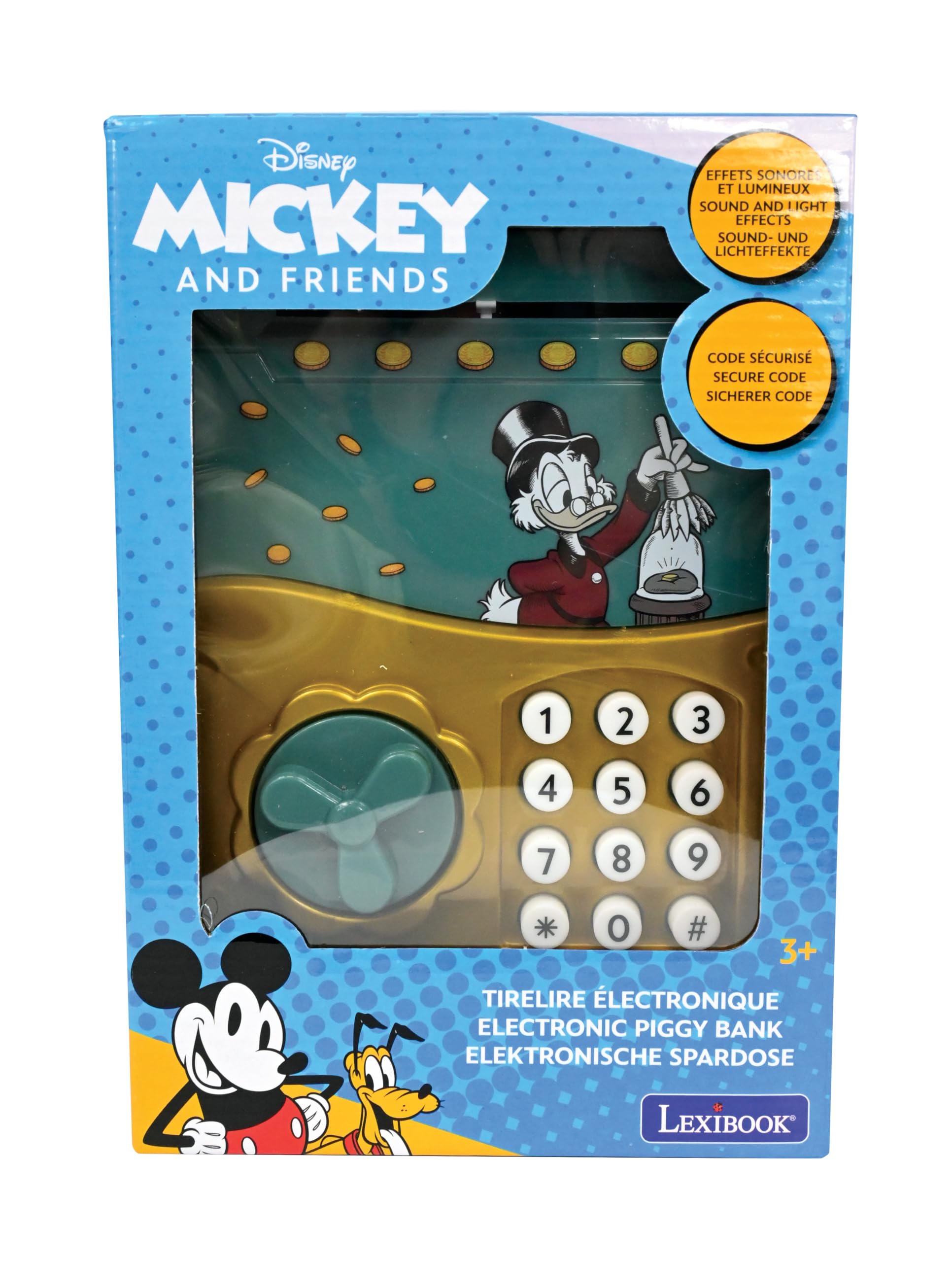 Lexibook Disney Classics JG150SC salvadanaio elettronico