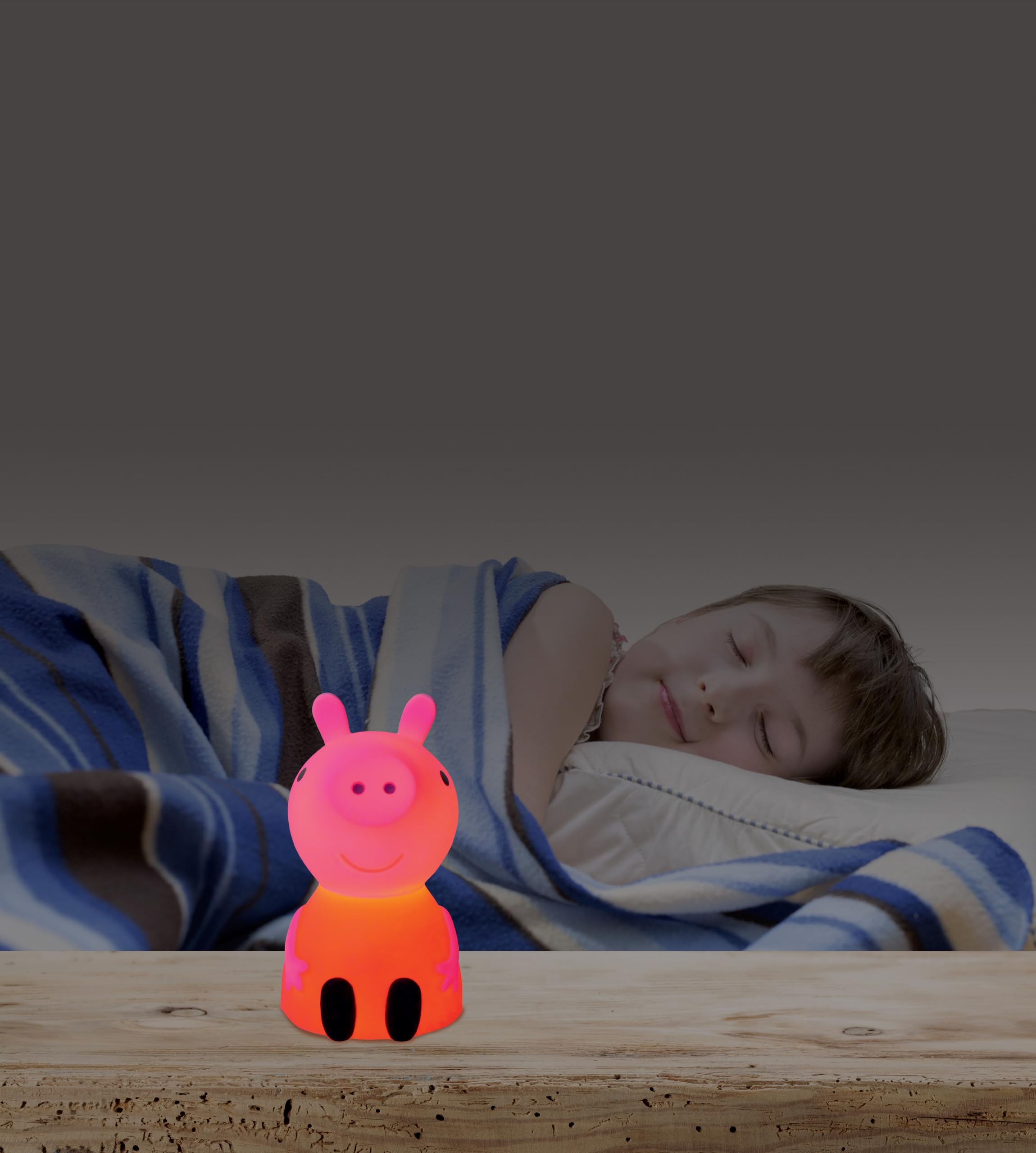 Lexibook Peppa Pig lampada notturna LED NLJ01PP rosa
