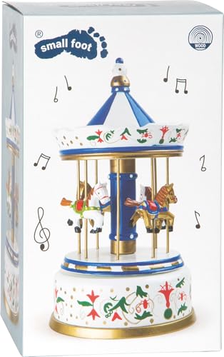 smallfoot Giostra Nostalgica carillon legno grande multicolore