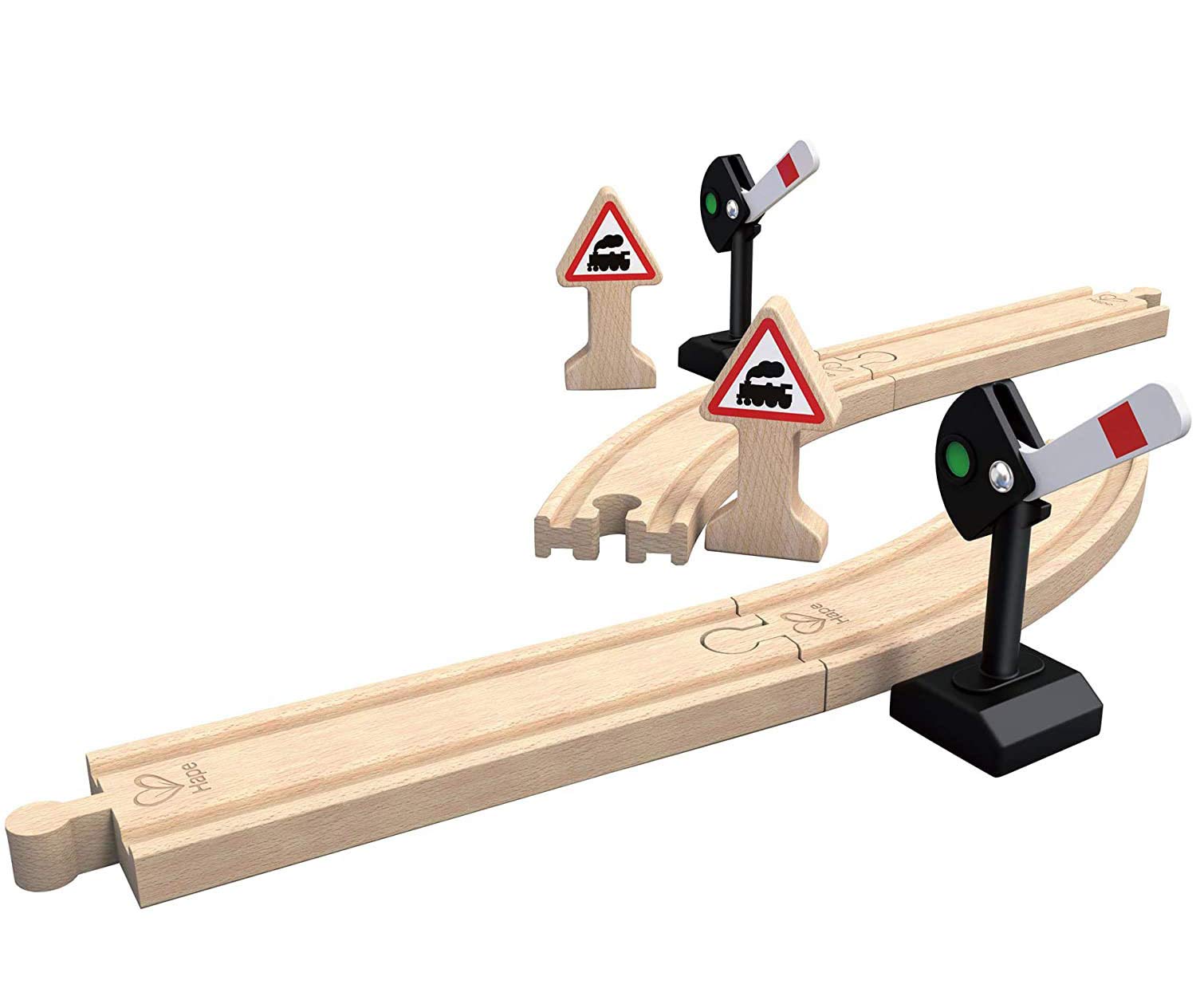 Hape E3724 set binari e segnali meccanici treno