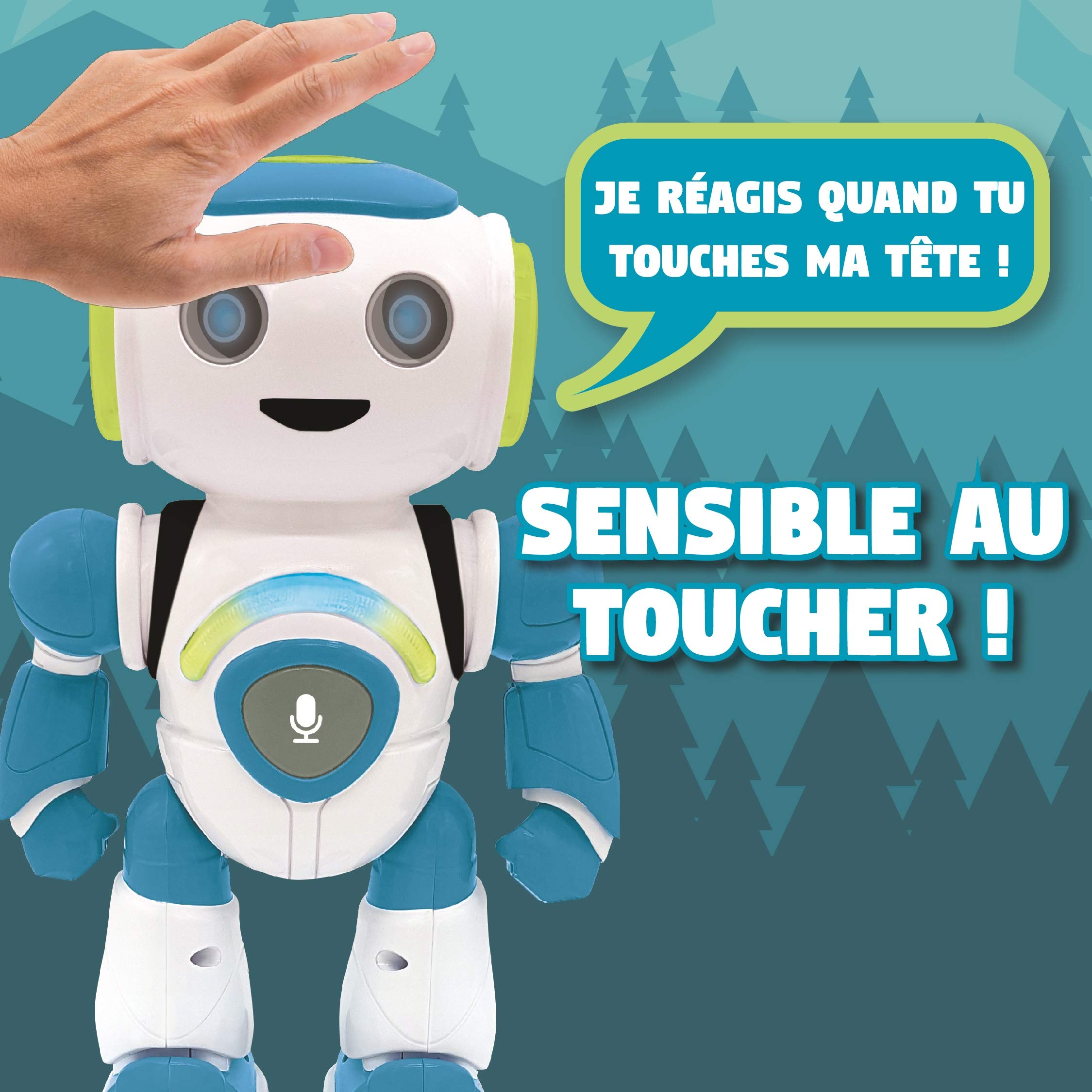 Lexibook Powerman ROB20FR robot interattivo con telecomando
